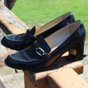 Gloria Vanderbilt 2 1/2 in heeled Loafers Sz 8M